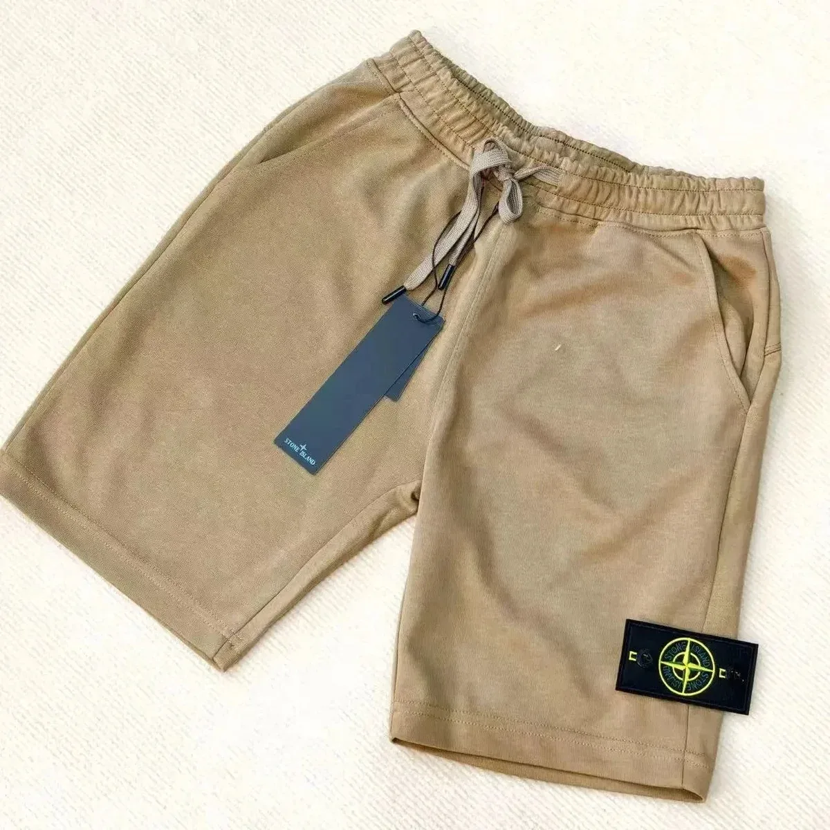 Stone Island Shadow Project Beige Shorts
