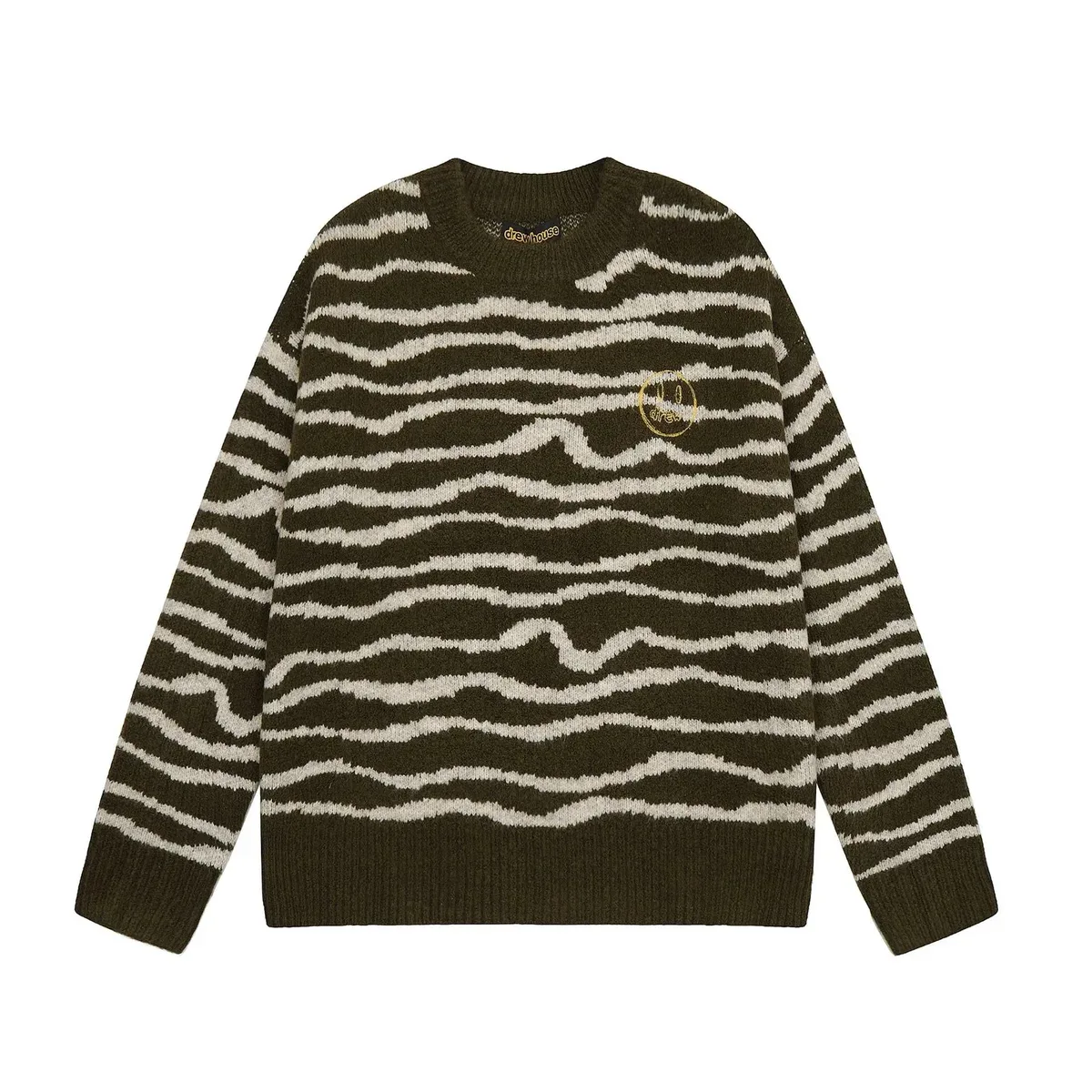 Drew House Zebra Stripe Oversized Sweater