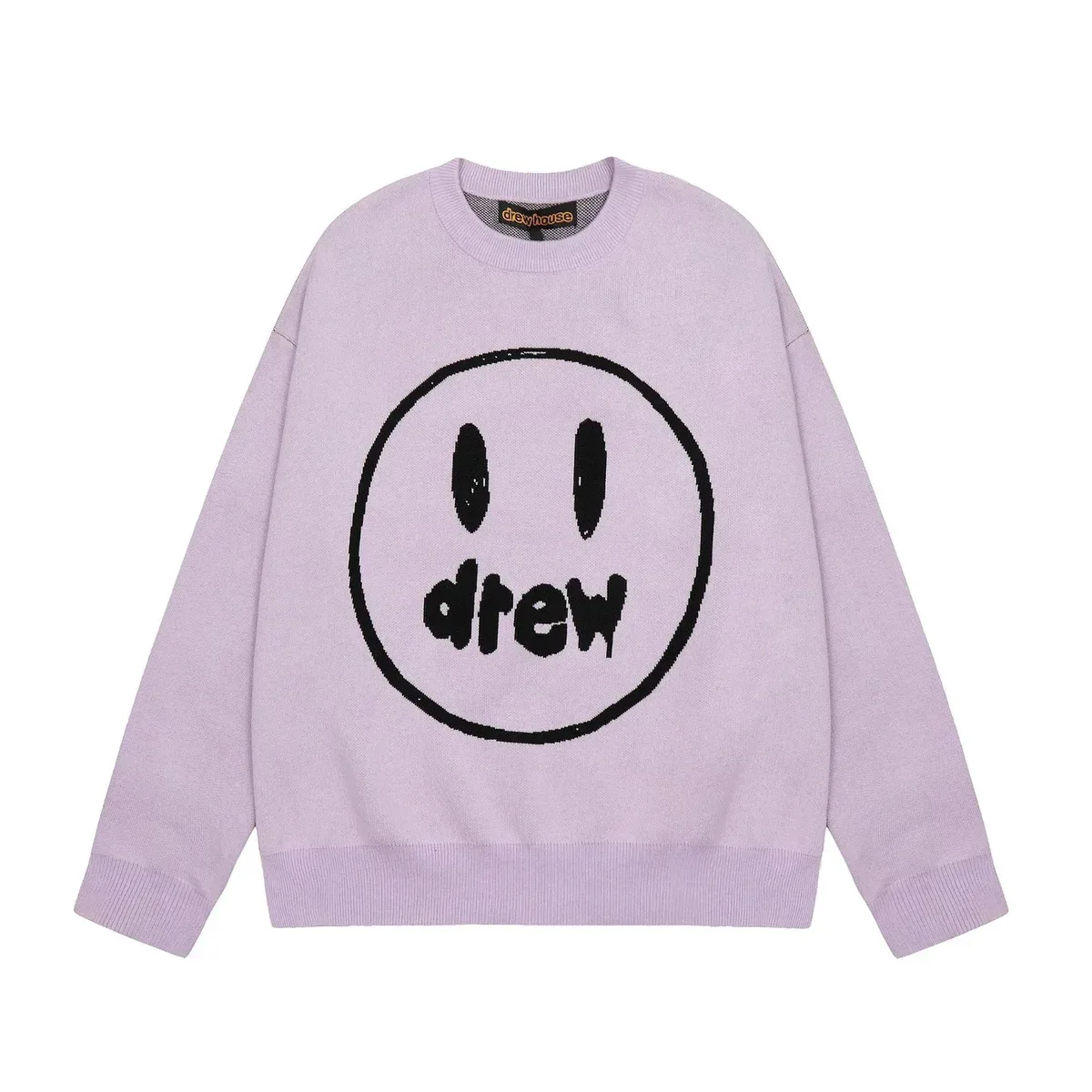 Drew House Lilac Smiley Sweater