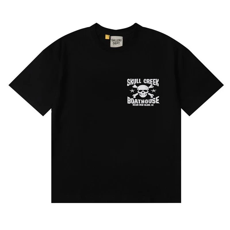 Gallery Dept. Skull Creek Boathouse Black T-Shirt