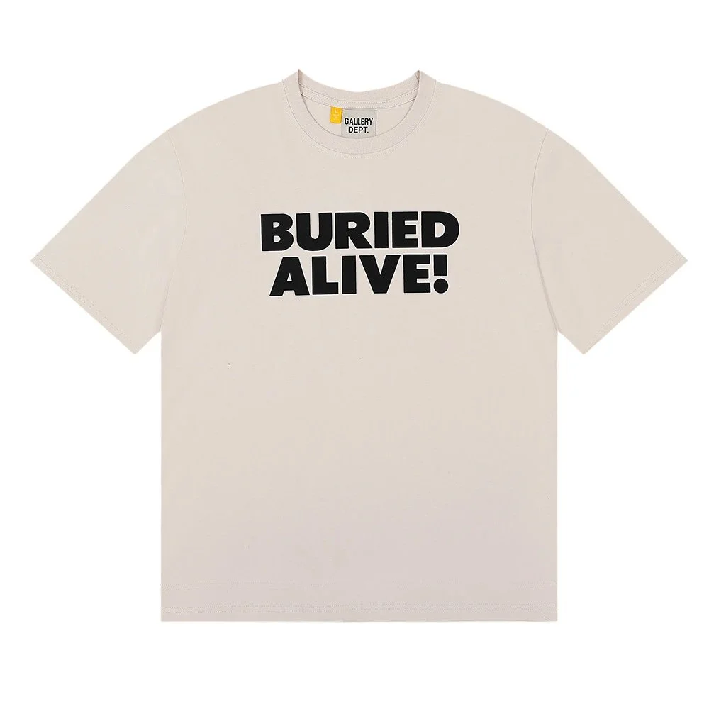 Gallery Dept. Buried Alive! Beige T-Shirt