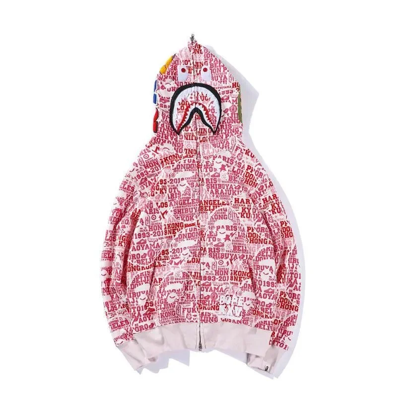 A Bathing Ape BAPE STA ABC Camo Shark Hoodie