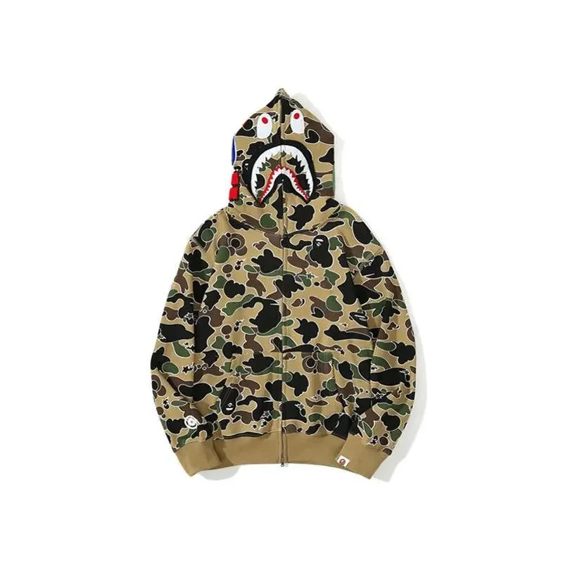 A Bathing Ape BAPE STA ABC Camo Shark Hoodie