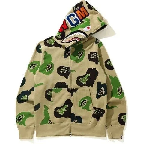 A Bathing Ape BAPE STA ABC Camo Zip-Up Hoodie