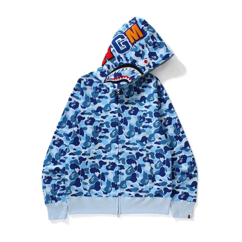 A Bathing Ape BAPE STA ABC Camo Shark Hoodie