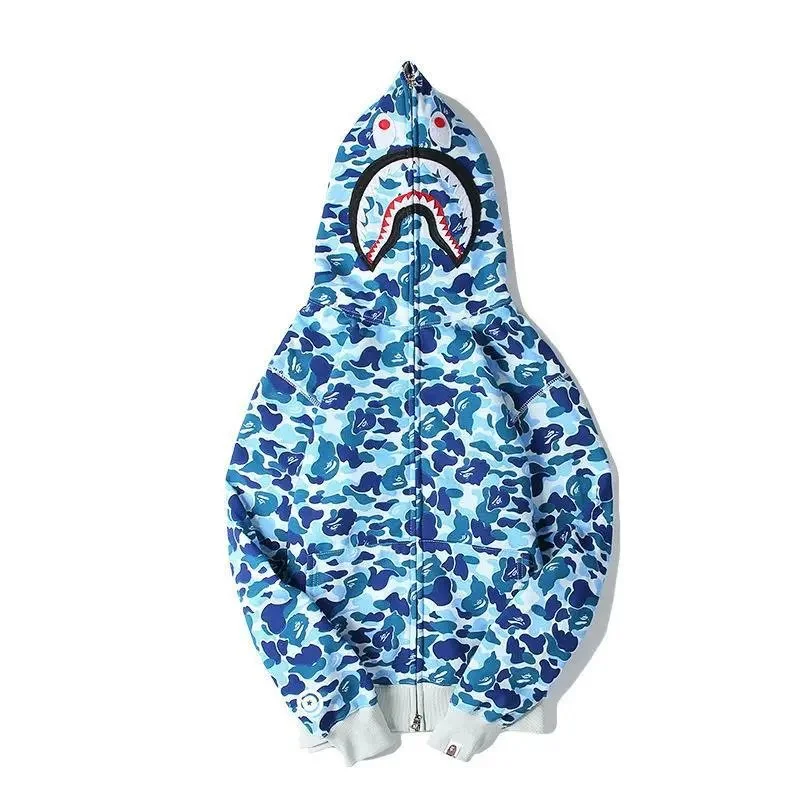 A Bathing Ape BAPE STA ABC Camo Shark Hoodie