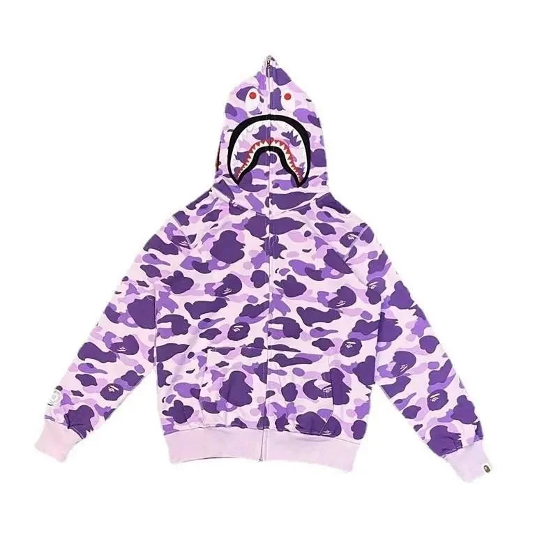 A Bathing Ape BAPE STA ABC Camo Purple Hoodie