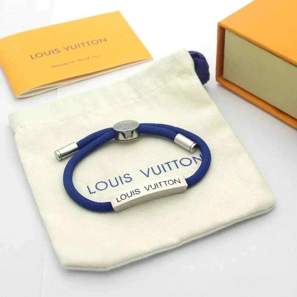 Louis Vuitton Blue Monogram Bracelet