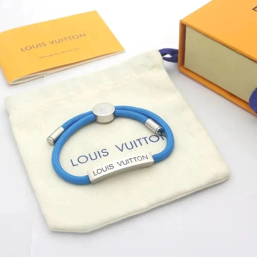 Louis Vuitton Blue Rope Bracelet Jewelry