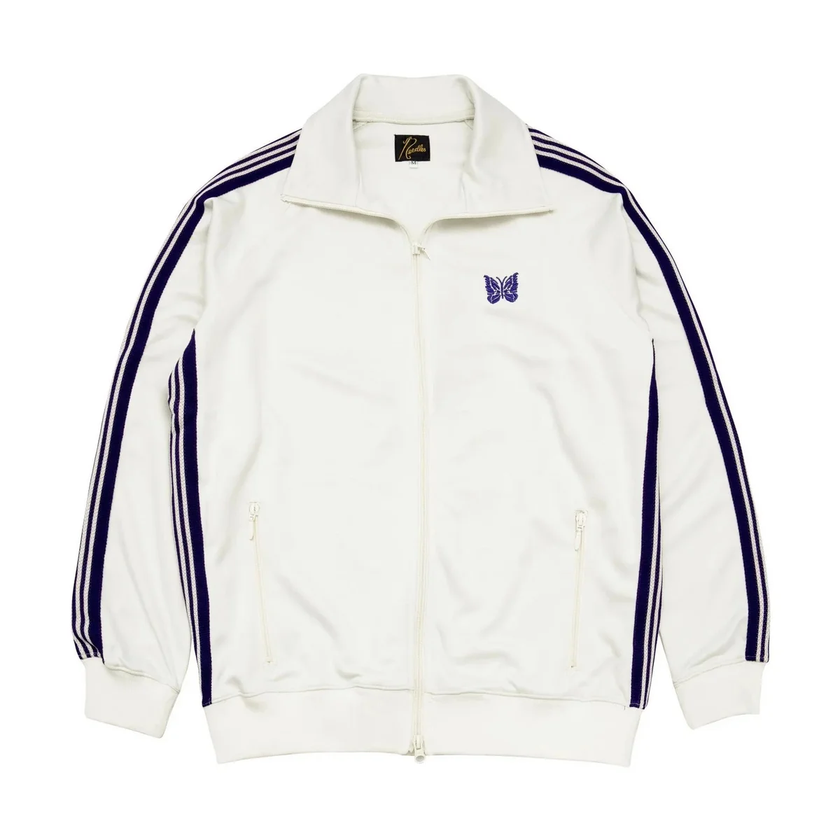 Needles BB-03 White Butterfly Track Jacket