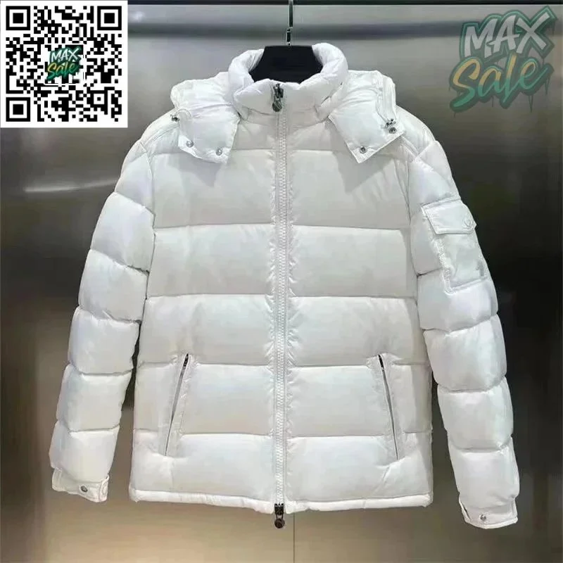 Moncler Maya White Puffer Jacket
