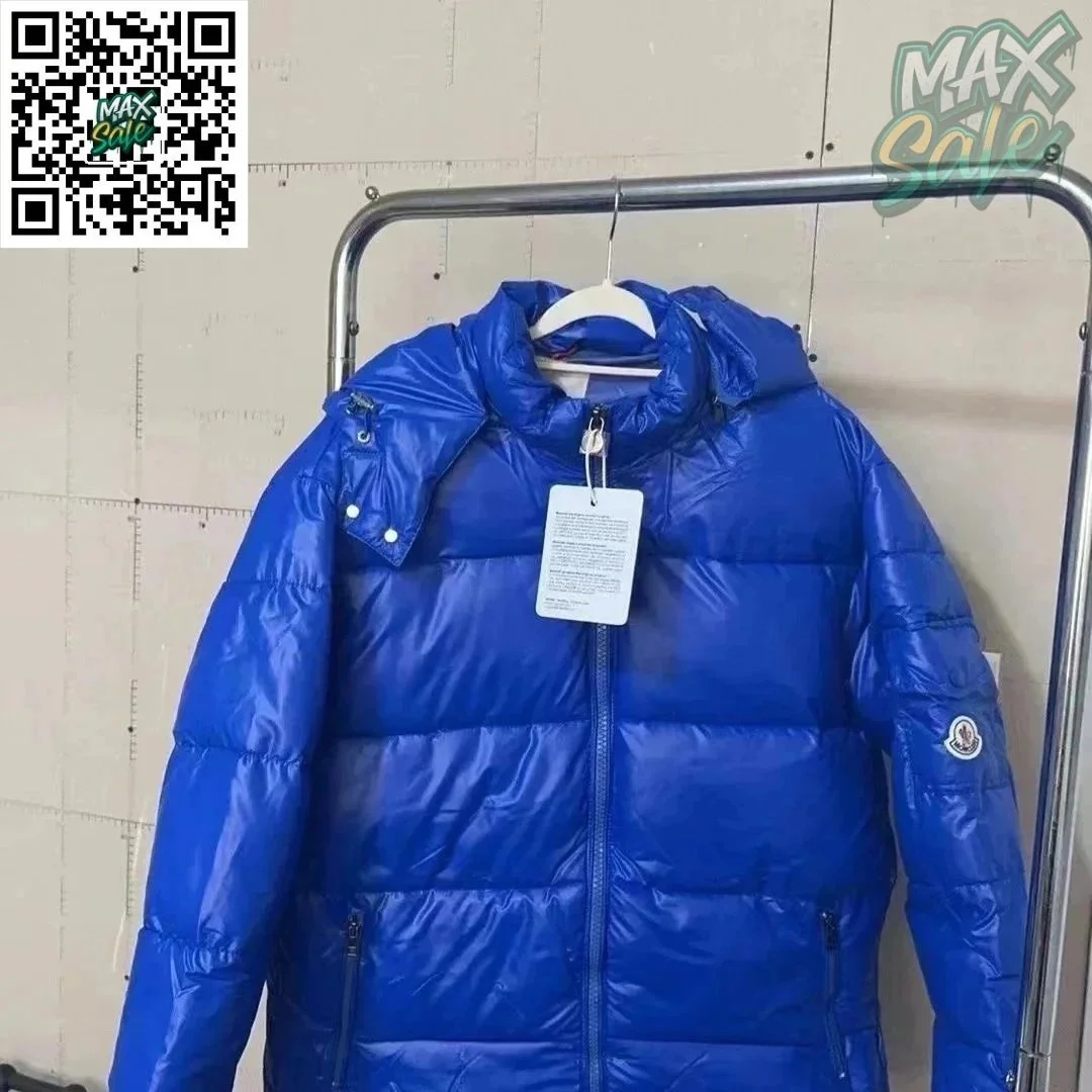 Moncler Maya Blue Puffer Jacket
