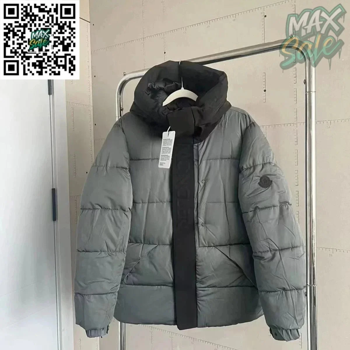 Moncler Maya Grey Puffer Jacket