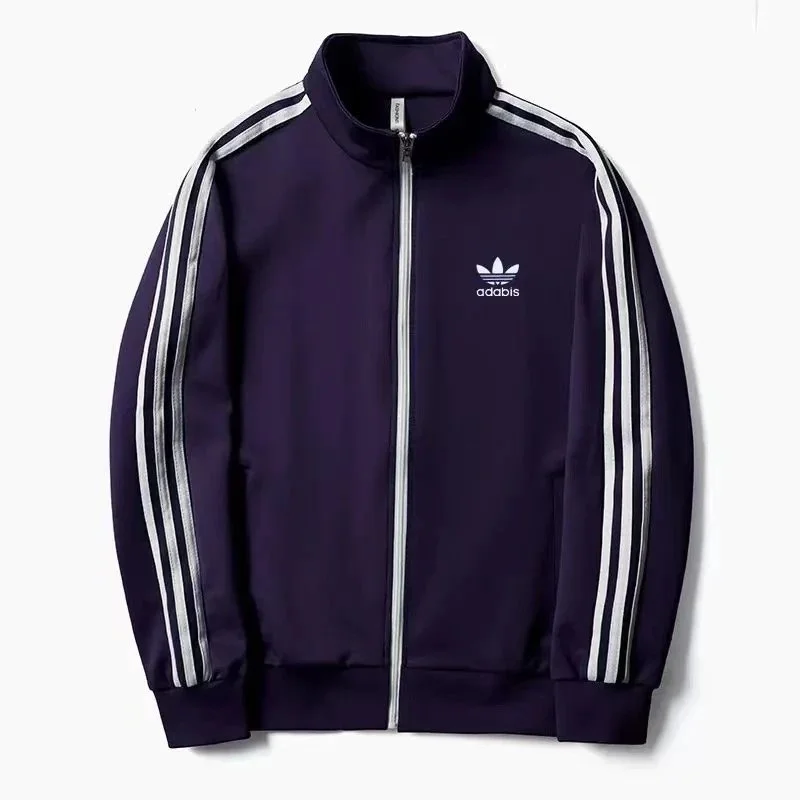 Adidas Classic Football Track Jacket Navy/White