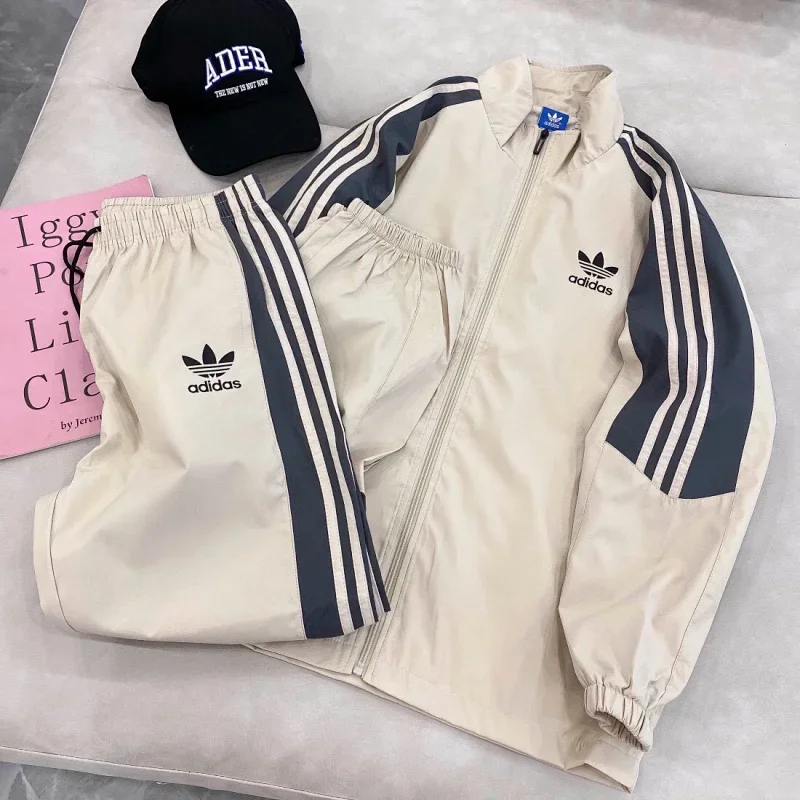 Adidas Classic Football Beige/Black Tracksuit