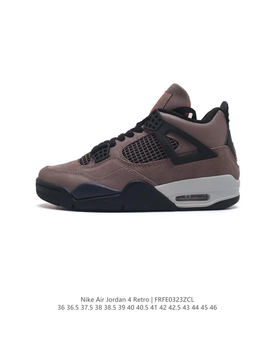 Nike Air Jordan 4 Retro Obsidian Grey Sneakers