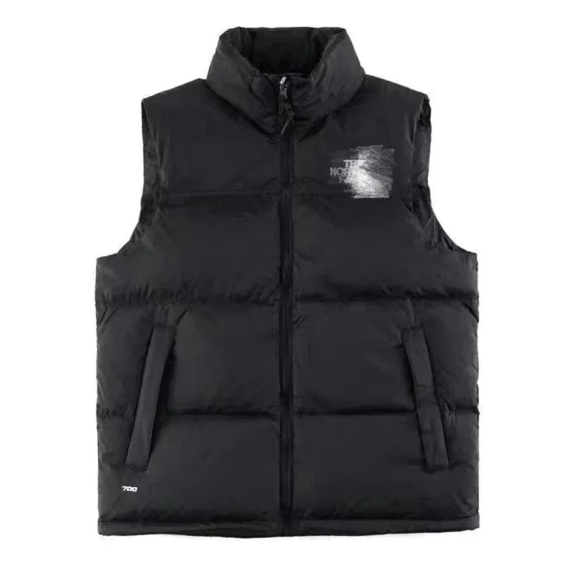 The North Face Nuptse Black Puffer Vest