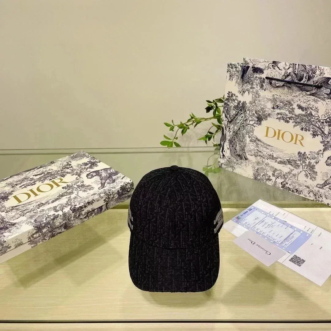 Dior Classic Logo Black Cap