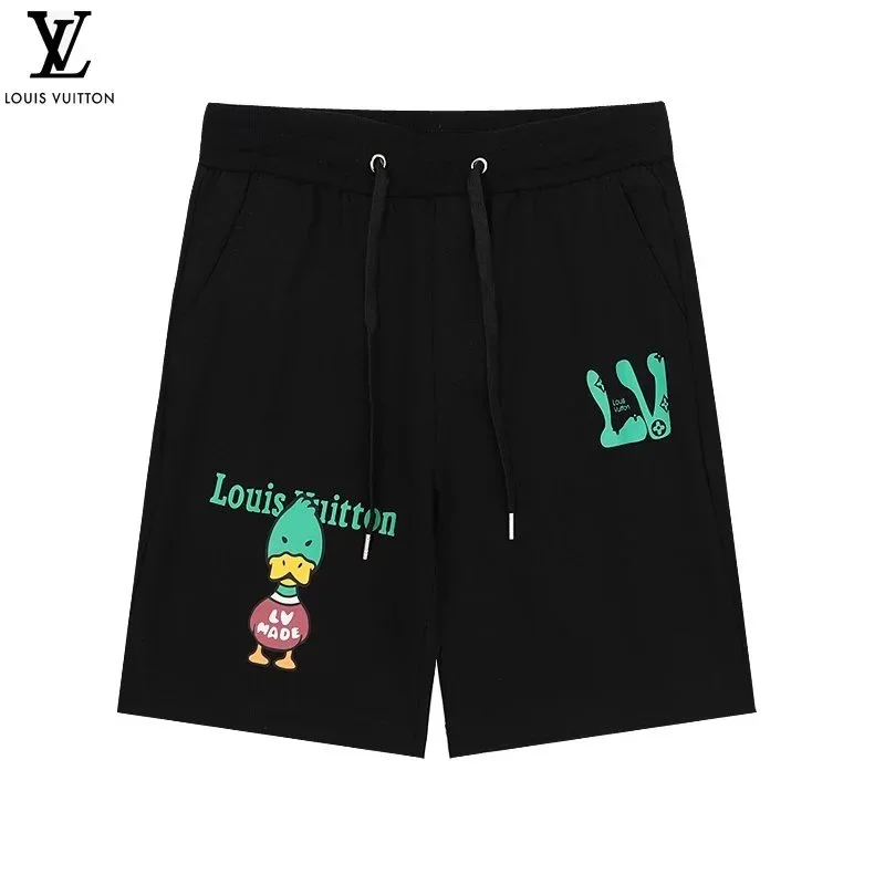 Louis Vuitton Duck Print Shorts Black
