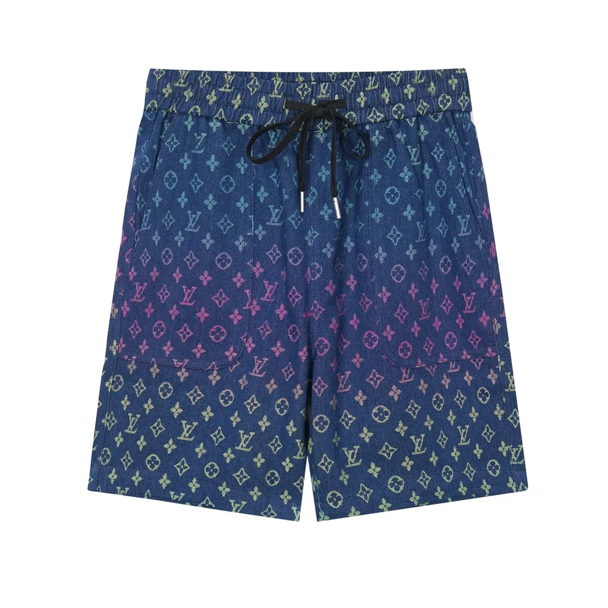 Louis Vuitton Monogram Shorts 25 Blue彩