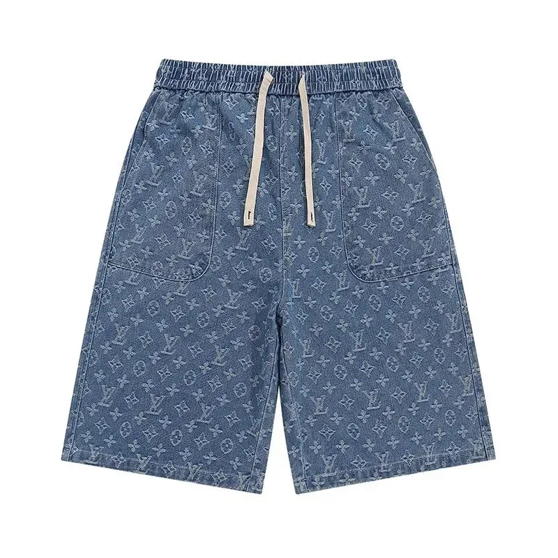 Louis Vuitton Monogram Shorts 18灰蓝