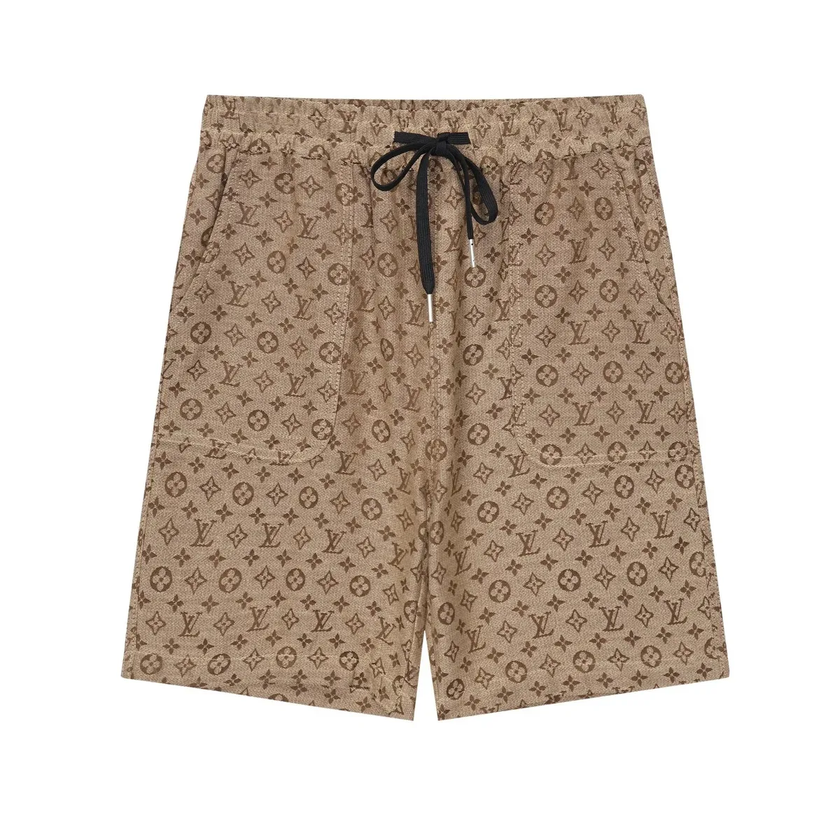 Louis Vuitton Neverfull Monogram Shorts 24 Camel