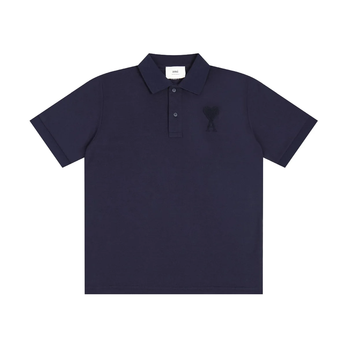 AMI藏青【19中爱心款】Polo Shirt