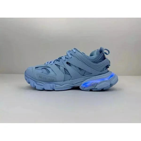 Balenciaga Track.3.0 Blue Light-Up Sneakers