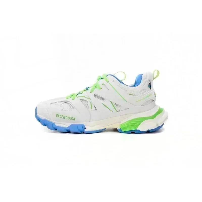 Balenciaga Track.3.0 White/Lime Green Sneakers