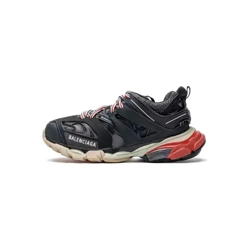 Balenciaga Track.3.0 Black/Red Sneakers