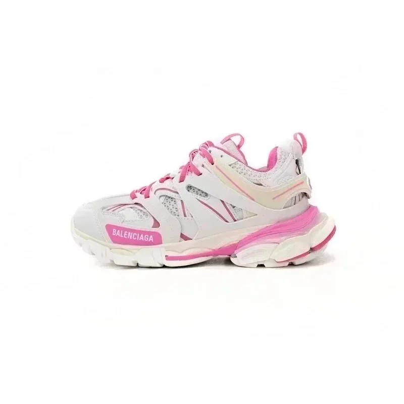 Balenciaga Track.3.0 White/Pink Sneakers