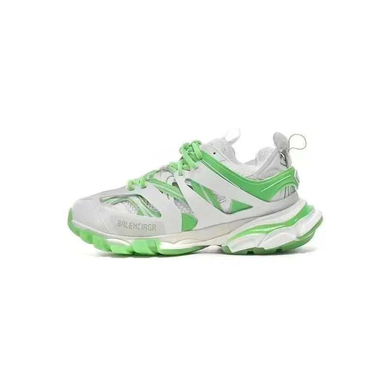 Balenciaga Track Triple White/Green Sneakers