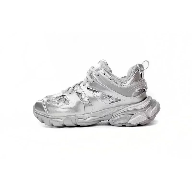 Balenciaga Balenciaga Track.3.0 Silver Sneakers Silver - 1