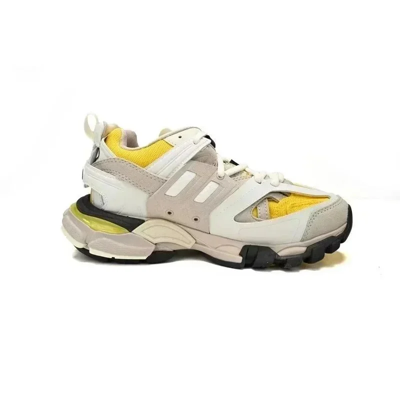 Balenciaga Track.3.0 White/Yellow Sneakers