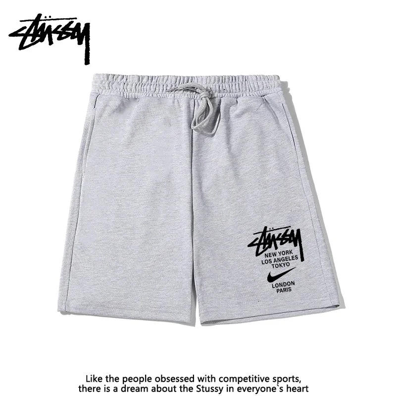 Stussy Stüssy Grey Graphic Shorts