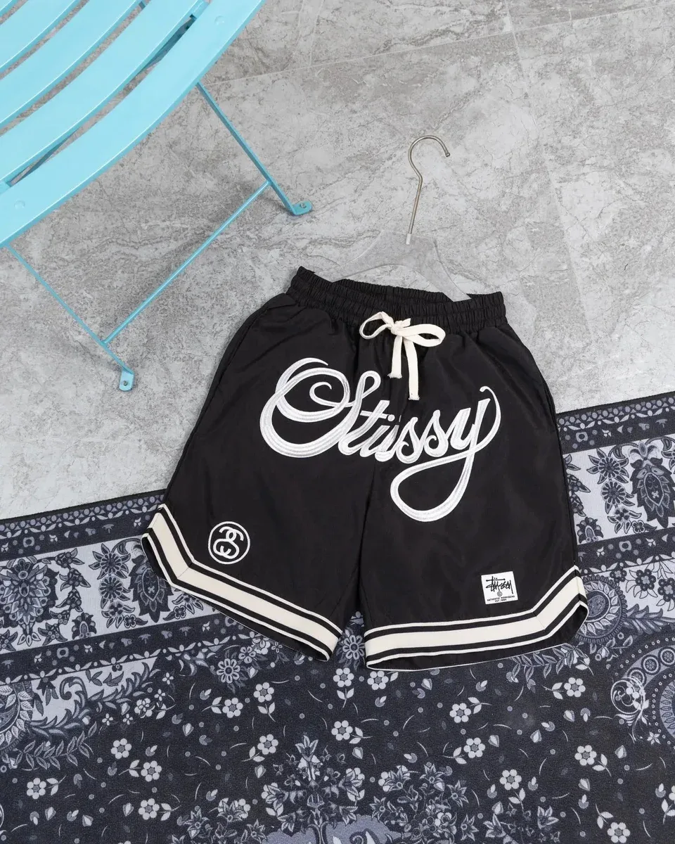 Stussy Stüssy Black & White Basketball Shorts
