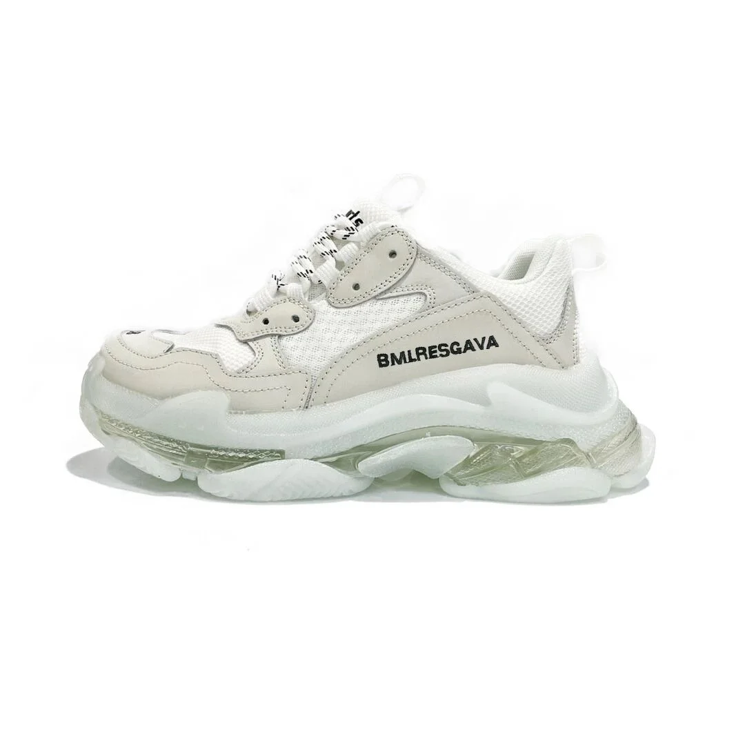Balenciaga Triple S White Sneakers