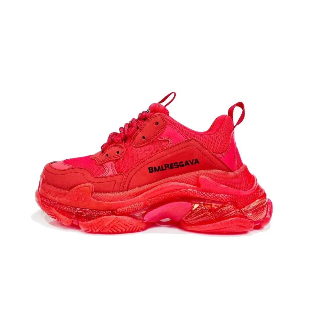 Balenciaga Triple S 22 Red Sneakers