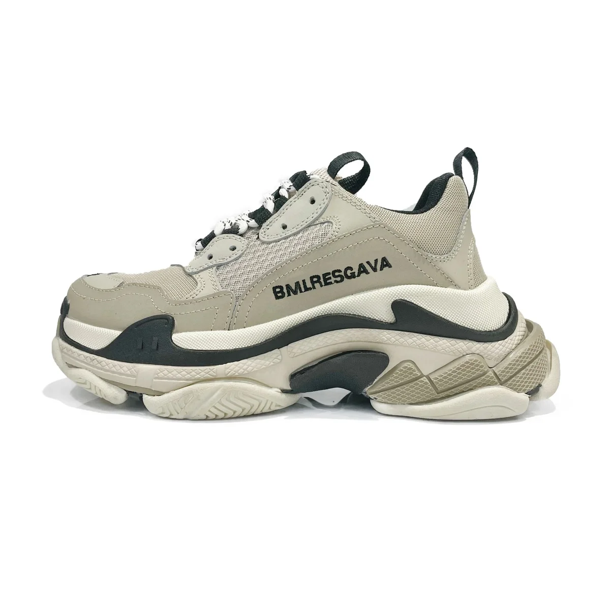 Balenciaga Triple S 29 Grey Black Sneakers