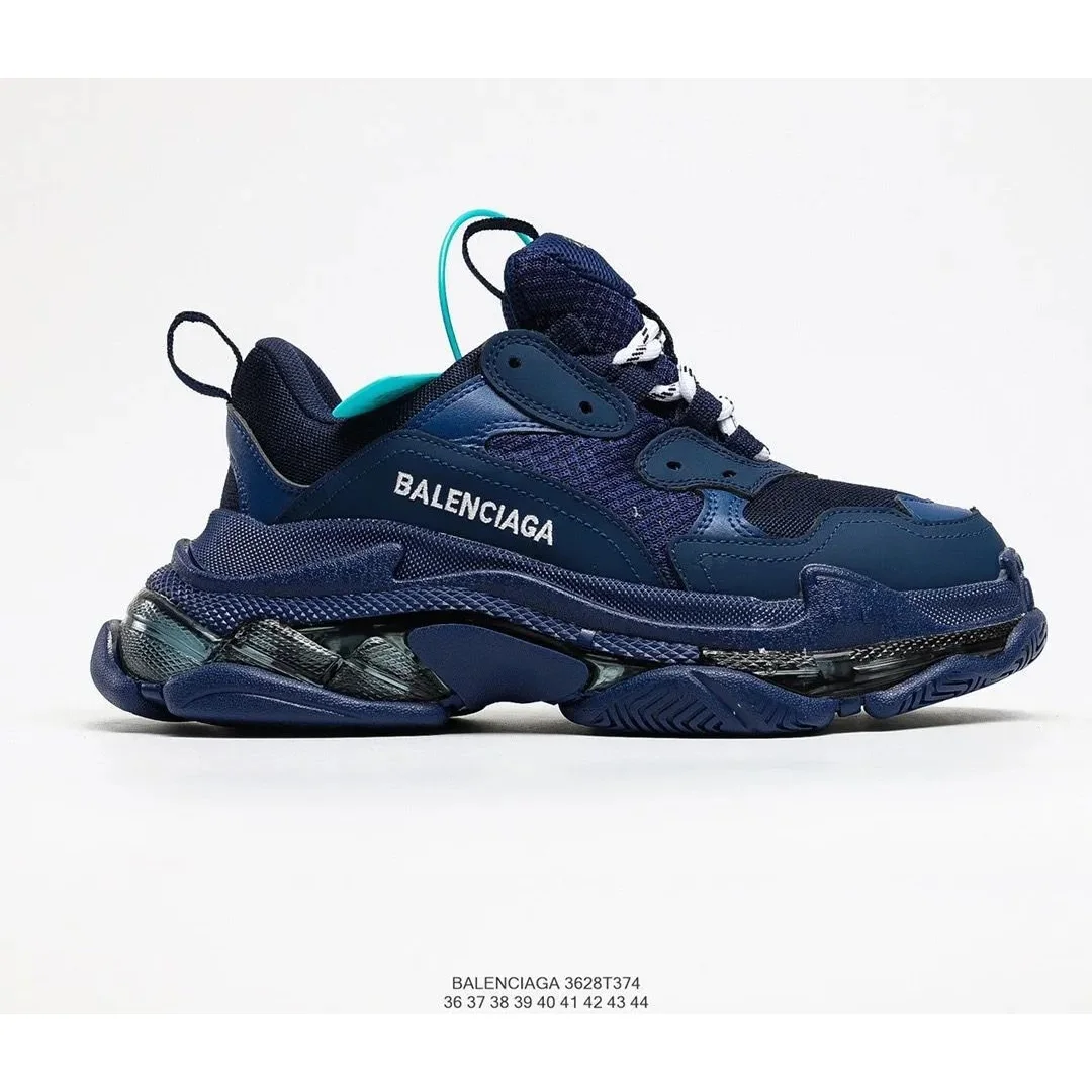 Balenciaga Triple S BA3628T374 Deep Blue Sneakers