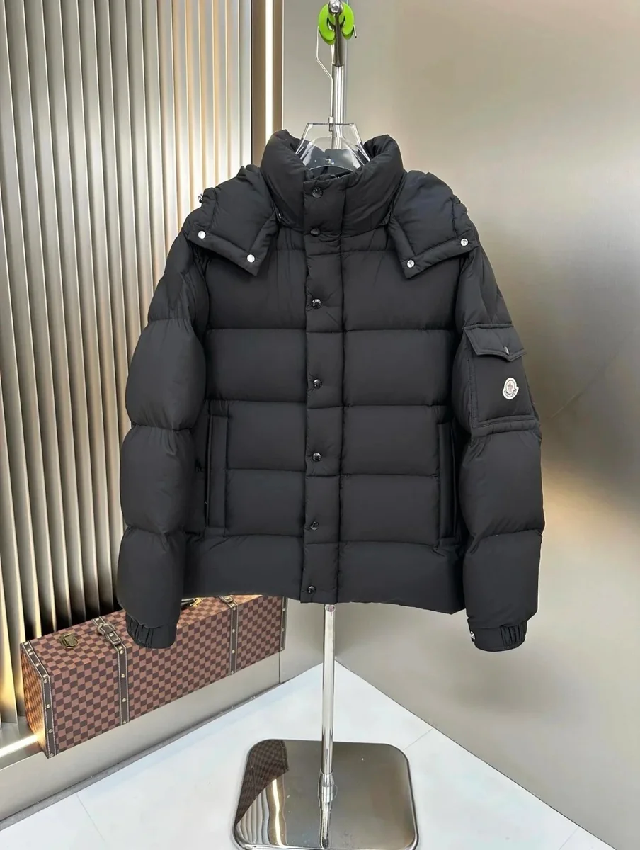 Moncler Maya Black Puffer Jacket