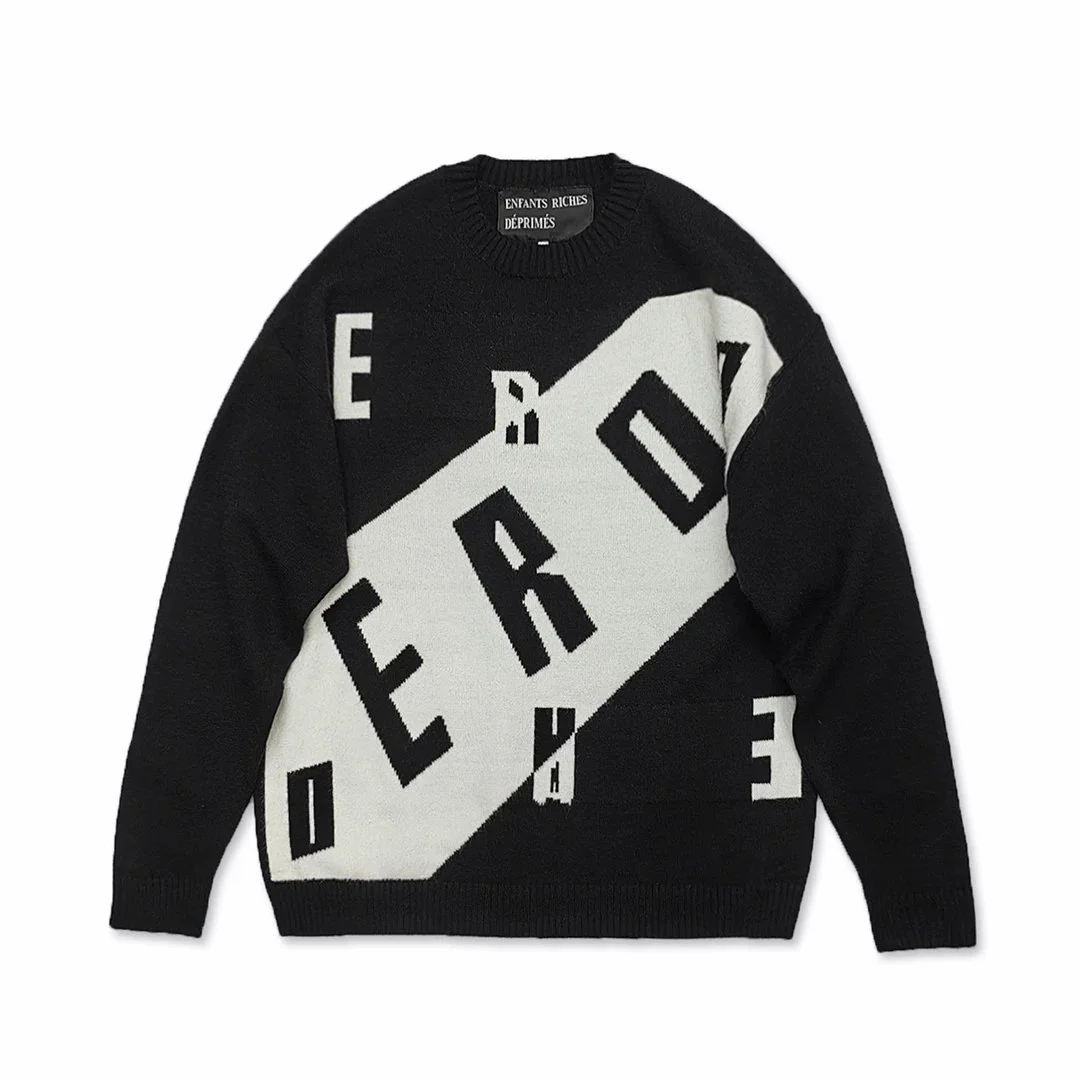 Enfants Riches Déprimés ERD Sweater Black/White