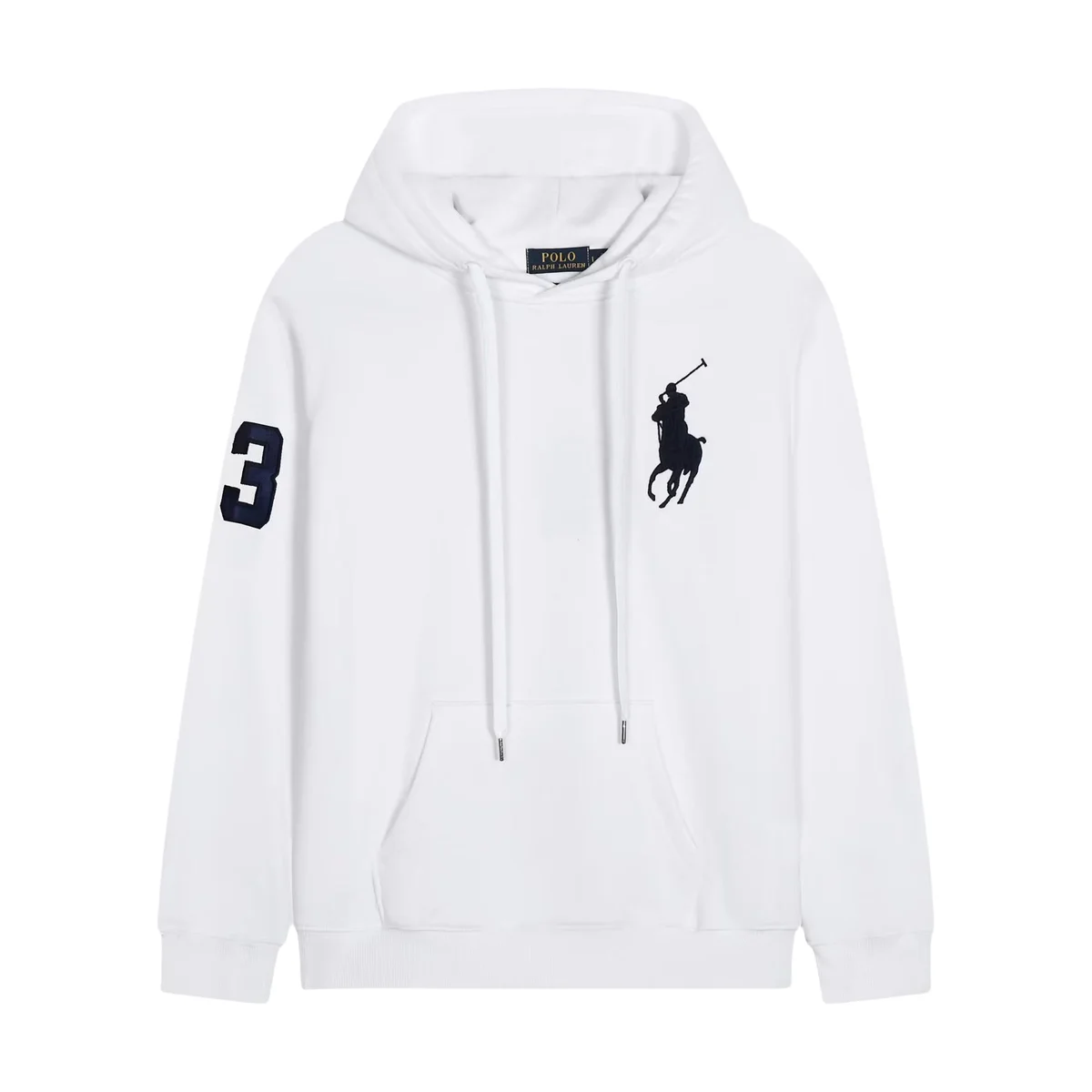 Polo Ralph Lauren Big Pony White Hoodie