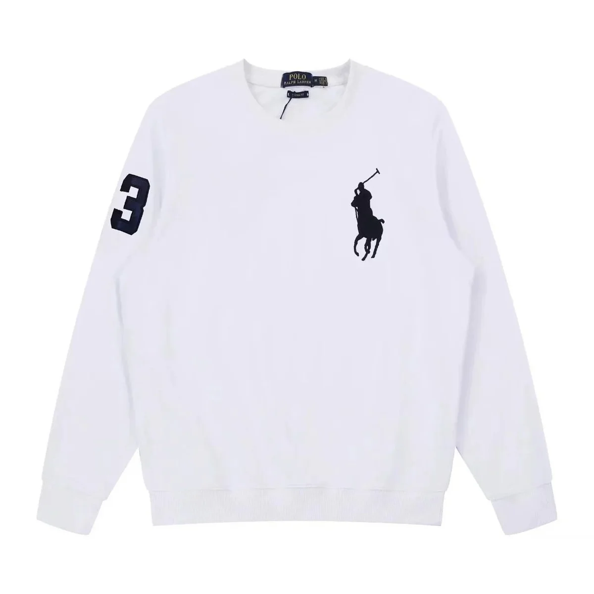 Polo Ralph Lauren Big Pony White Crewneck Sweatshirt