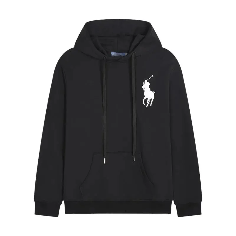 Polo Ralph Lauren Black Big Pony Hoodie