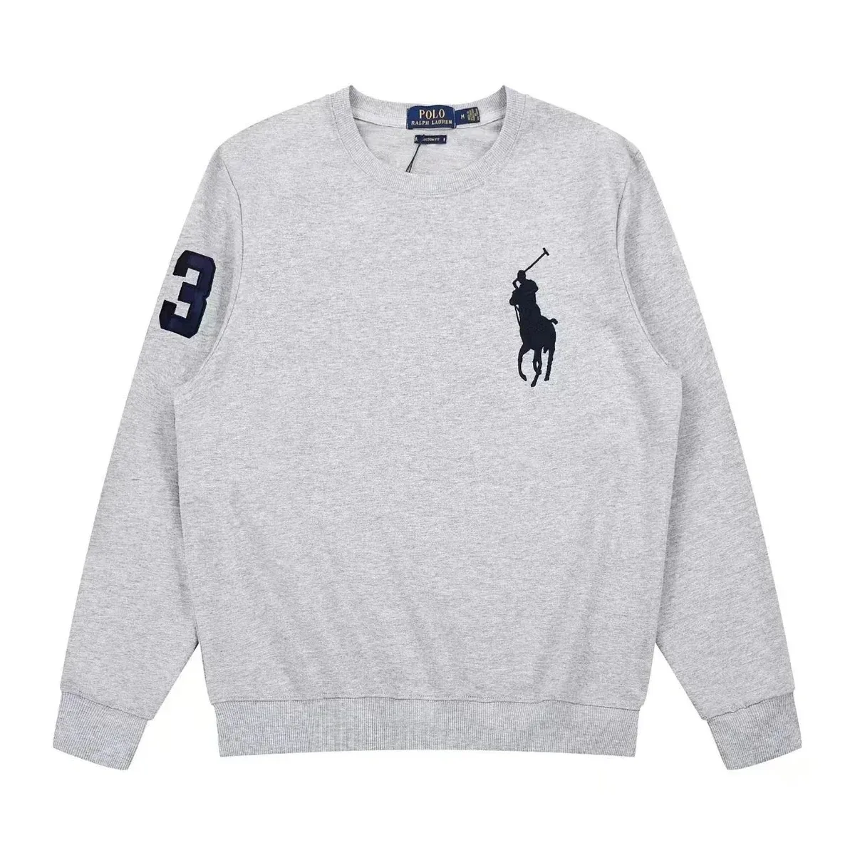 Polo Ralph Lauren Grey Polo Pony Sweatshirt