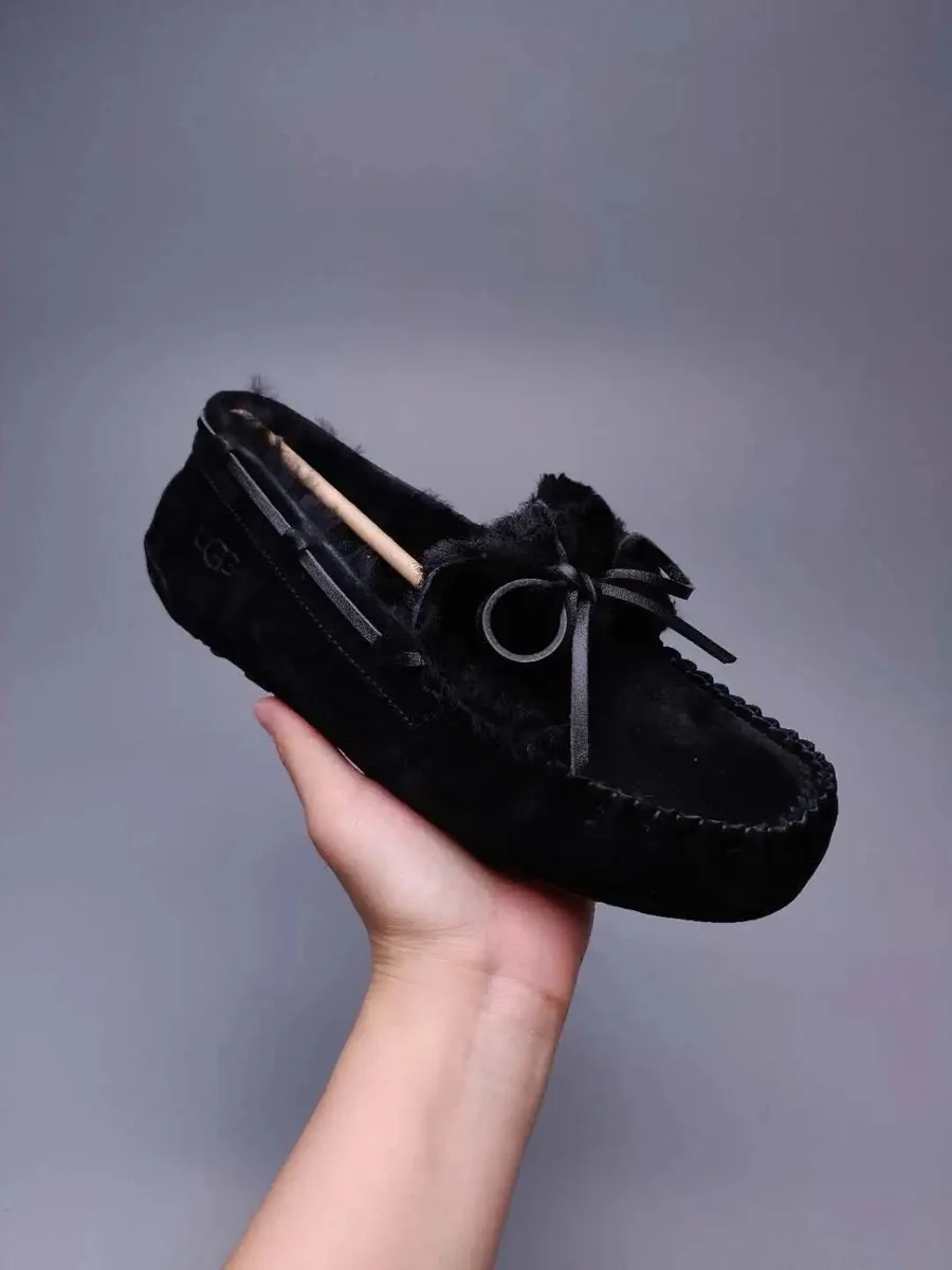 UGG Classic Short Black Loafers