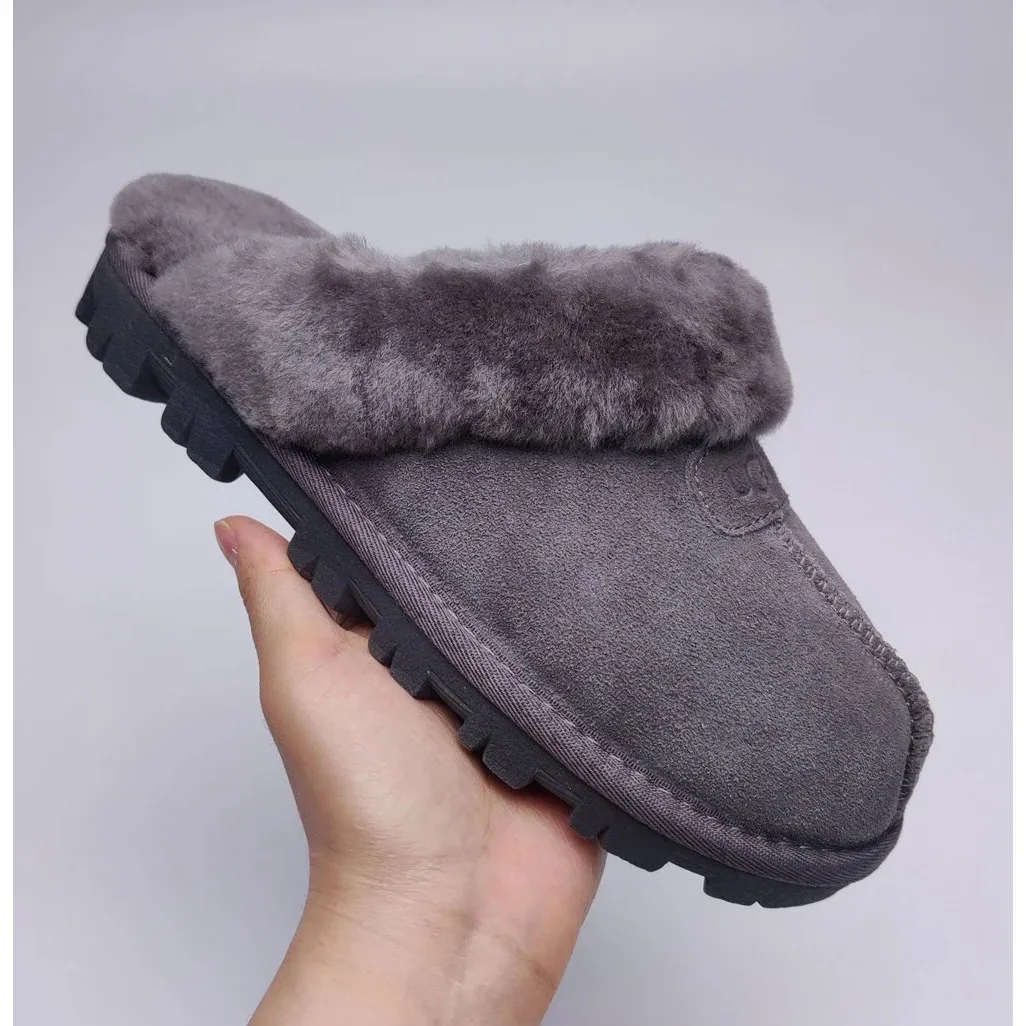 UGG Classic Short Grey Slippers