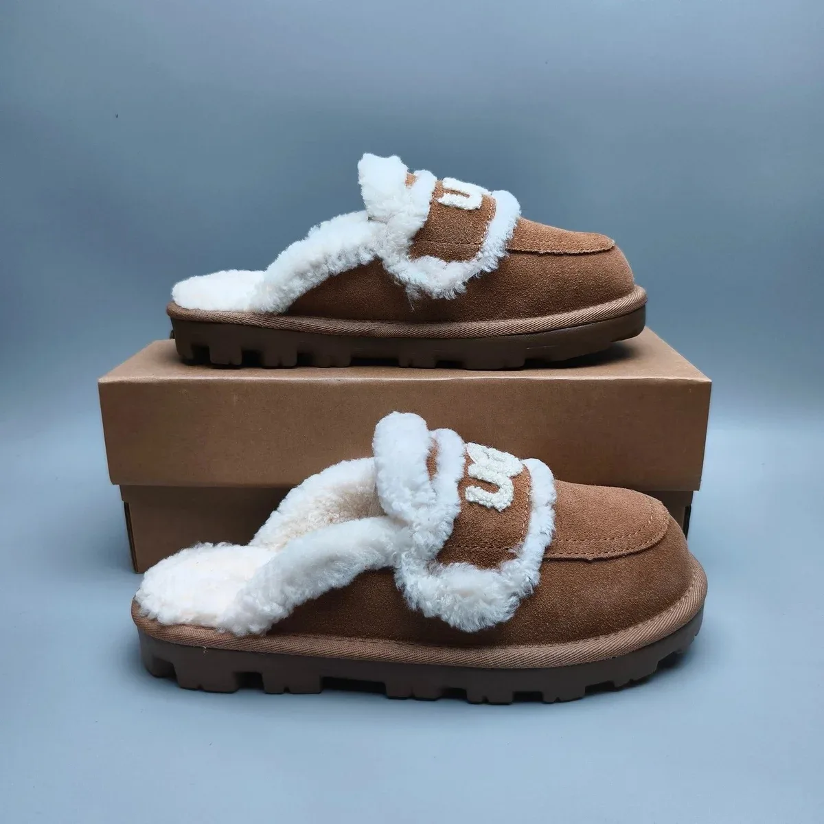 UGG Classic Short Chestnut Brown Loafers