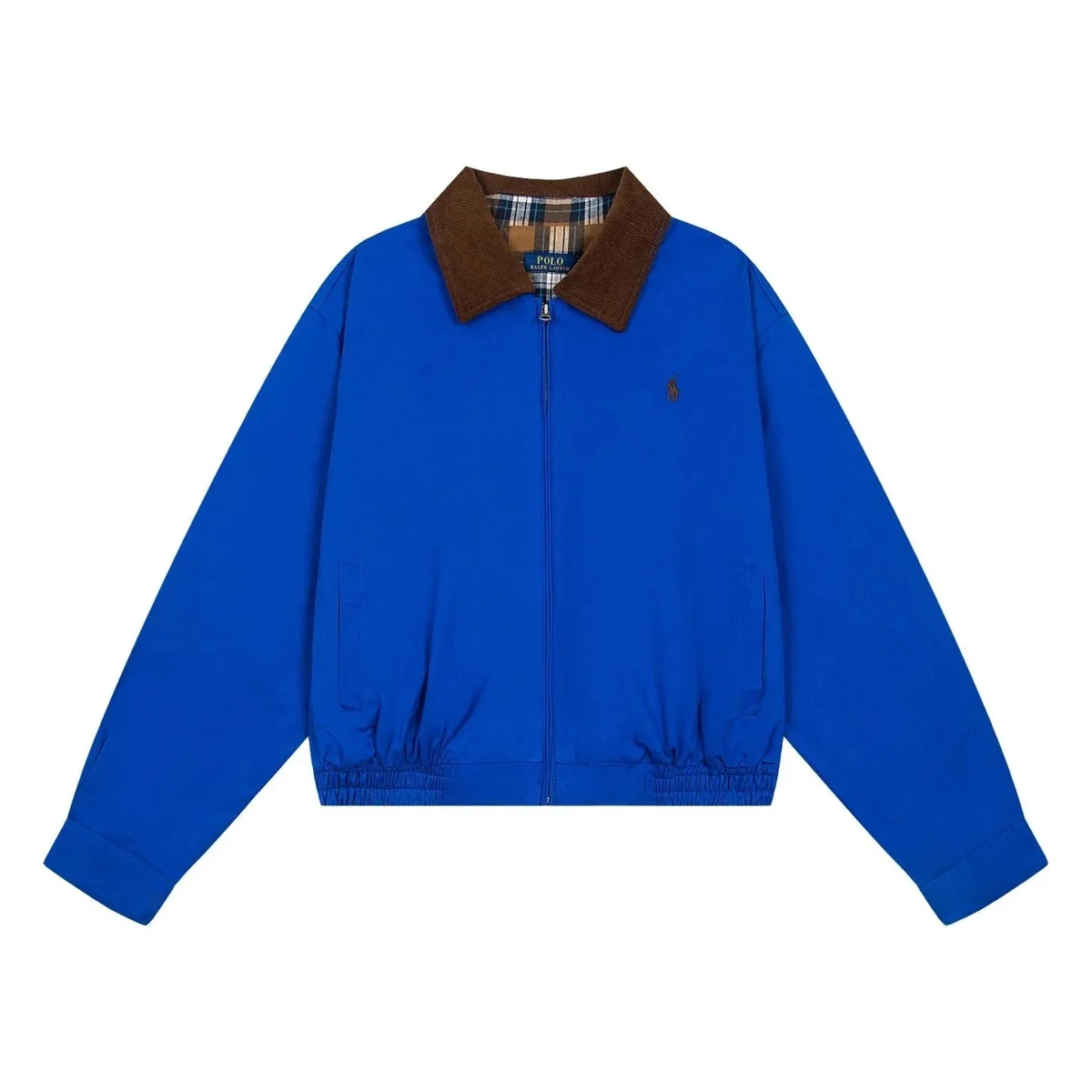 Polo Ralph Lauren Blue Corduroy Collar Jacket